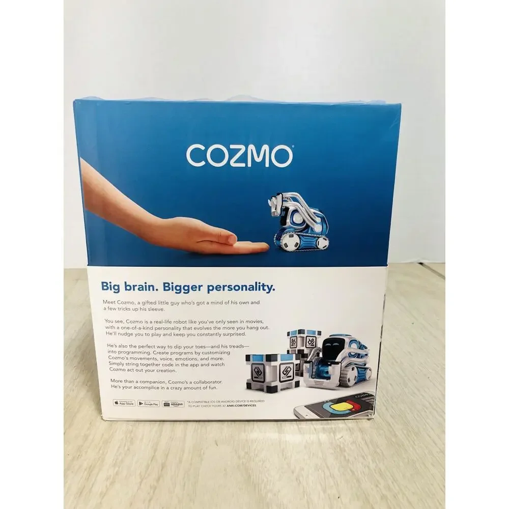 Ankit COZMO Limited Edition Robot Interstellar Blue, NEW & SEALED Includes Extra